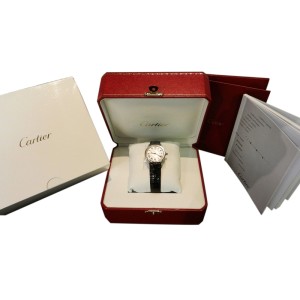 Cartier Ronde Solo W6700155 Quartz White Dial Stainless Steel Watch