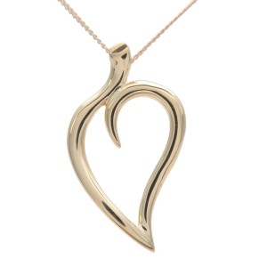   Tiffany & Co. Leaf Heart Necklace 