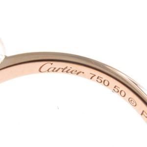 Cartier Diaman Leger 18k Pink Gold Diamond Ring 