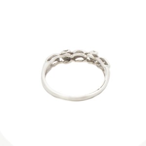 White Womens Ring Size 7 