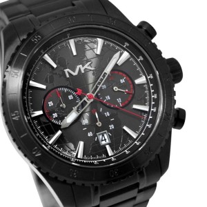 Michael Kors MK8352 Chronograph Black Stainless Steel Analog Quartz Mens Watch 