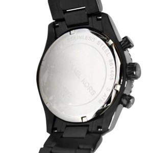 Michael Kors MK8352 Chronograph Black Stainless Steel Analog Quartz Mens Watch 