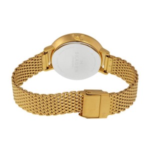 Skagen SKW2333 Gold Dial Gold Tone Stainless Womens Watch