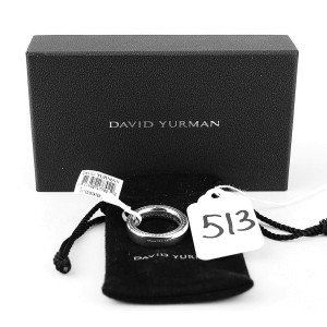 David Yurman Sterling Silver Streamline Band Ring 