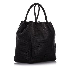 Valentino Perforated Leather Tote