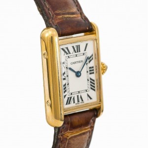 Cartier Tank Louis 22mm 18K Yellow Gold Women's Watch