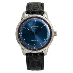 Glashutte Sixties 1-39-52-06-02-04 Men's Automatic Watch SS Blue Dial 39MM