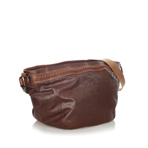Bottega Veneta Intrecciato Leather Shoulder Bag