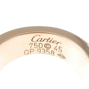 Cartier 18K Pink Gold Love Ring LXGYMK-329