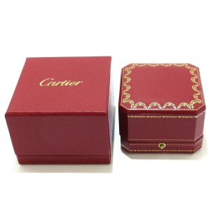 Cartier 18K White Gold 2C Ring LXJG-24