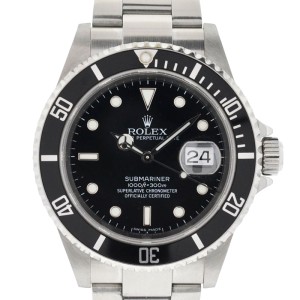 Rolex Submariner 16610 Z Serial 2006 Stainless Steel Watch