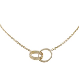 Cartier 18K Pink Gold Baby Love Necklace