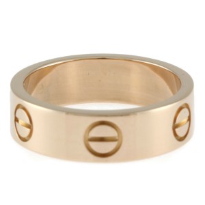 CARTIER: 18K Pink Gold Ring US6.25   EU53 LXKG-424