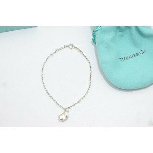 Tiffany & Co 925 Silver Peretti Bean Bracelet
