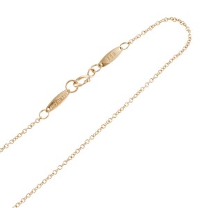 TIFFANY & Co 18K Pink Gold Necklace LXKG-77