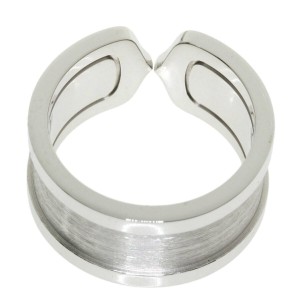 CARTIER 18k White Gold C2 ring LM Ring 