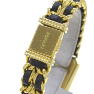 Chanel Premiere Gold Plated Quartz 22mm Womens Watch 