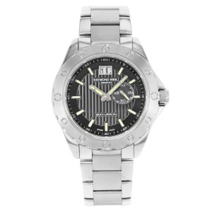 Raymond Weil Sport Stainless Steel Black Dial Mens Quartz Watch 8300-ST-20001