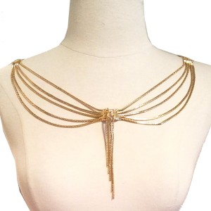 Christian Dior 20s Gatsby Style 5 Strand Belt or Necklace