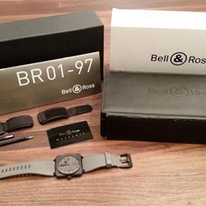 Bell and Ross BR01 97 Power Reserve Commando Limited Edition 46mm Watch
