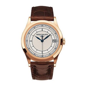 Patek Philippe Calatrava 18k Rose Gold Men's 38mm Watch