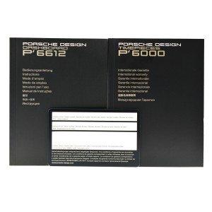 Porsche Design Dashboard Chronograph P6612 6612.11.49.1174 Limited Ed. Titanium