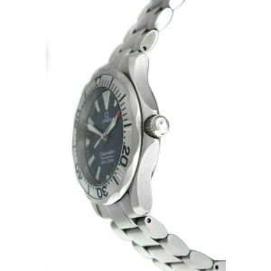 Men's Omega Seamaster 2263.80  36MM Date Quartz Stainless Steel Watch