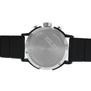 Tourneau TNY Chronograph TNY440302002 Men's Steel PVD 44MM Automatic Watch