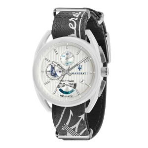 Maserati Trimarano Yacht Timer R8851132002 Fiberglass Limited Quartz 41MM Watch