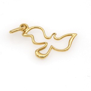 Tiffany & Co. Paloma Picasso Dove Charm in 18k Yellow Gold