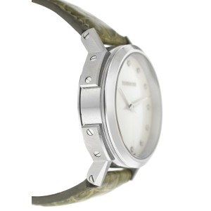 Tourneau TNY Roventa TNY350701011 Ladies Diamond MOP Steel 35MM Quartz Watch