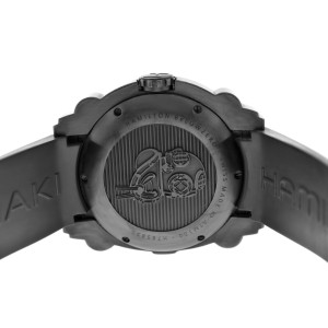 Hamilton Khaki Automatic Below Zero H785850 Steel PVD Date Automatic 50MM Watch