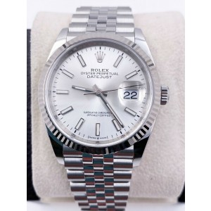 BRAND NEW Rolex Datejust 126234 Silver Dial Stainless Steel  2021