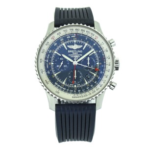 Breitling Navitimer GMT AB0441 Limited Edition Aurora Blue 48mm Men's Watch