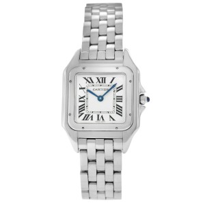 Cartier Panthere WSPN0007 4016 Ladies Stainless Steel Midsize 27MM Quartz Watch