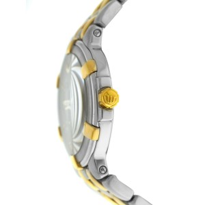 Maurice Lacroix Calypso CA1107-SY013-810 Gold Steel Date Quartz 40MM Watch
