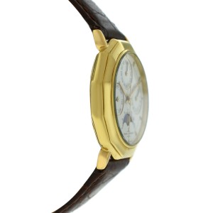 Baume & Mercier Riviera 87212 Unisex 18K Yellow Gold Quartz 34MM Watch
