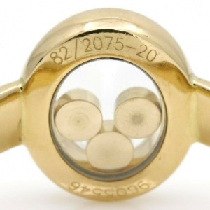 Chopard Happy Diamonds Oval Ring in 18k Yellow Gold 82/2075-20