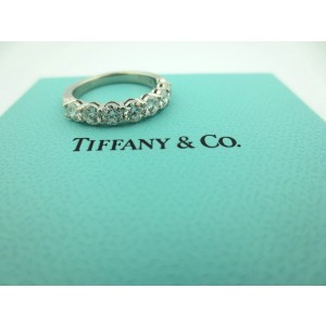 Tiffany & Co. Platinum Diamond Band 