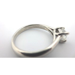 Tiffany & Co. Platinum Lucida Diamond Engagement Ring 