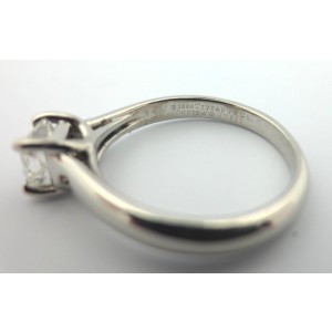 Tiffany & Co. Platinum Lucida Diamond Engagement Ring 