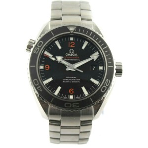 OMEGA SEAMASTER PLANET OCEAN 232.30.46.21.01.003 MENS CO AXIAL CHRONOMETER WATCH