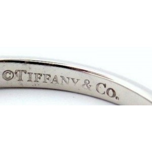 Tiffany & Co Embrace 2.2mm 0.27ct Round Diamond Platinum Eternity Wedding Band 7