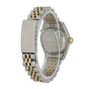 Rolex Datejust 69173 Honeycomb Dial Ladies Watch