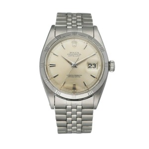 Rolex Oyster Perpetual Datejust 1603 Vintage Stainless Steel Men's Watch