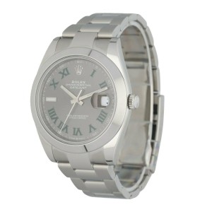 Rolex Datejust 126300 Stainless steel Men's Watch Box & Papers