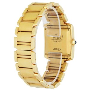 Cartier Tank Francaise 1840 18K Yellow Gold Men's Watch