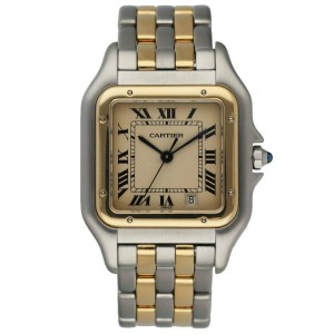 Cartier Panthere 187949C Two Row Midsize Ladies Watch