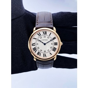 Cartier Ronde Louis  18K Rose Gold Watch