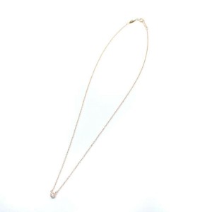Tiffany & Co. 18k Pink Gold/diamond By the yard Necklace
